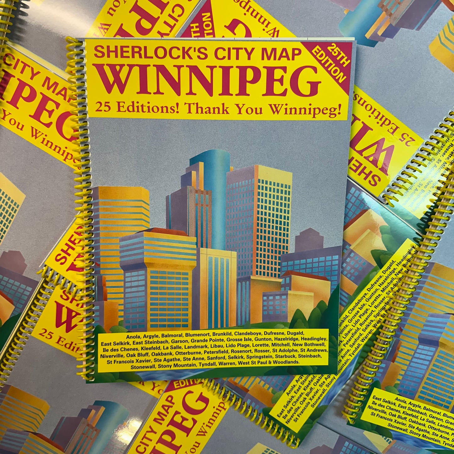 Winnipeg Spiral Bound City Atlas (2025)