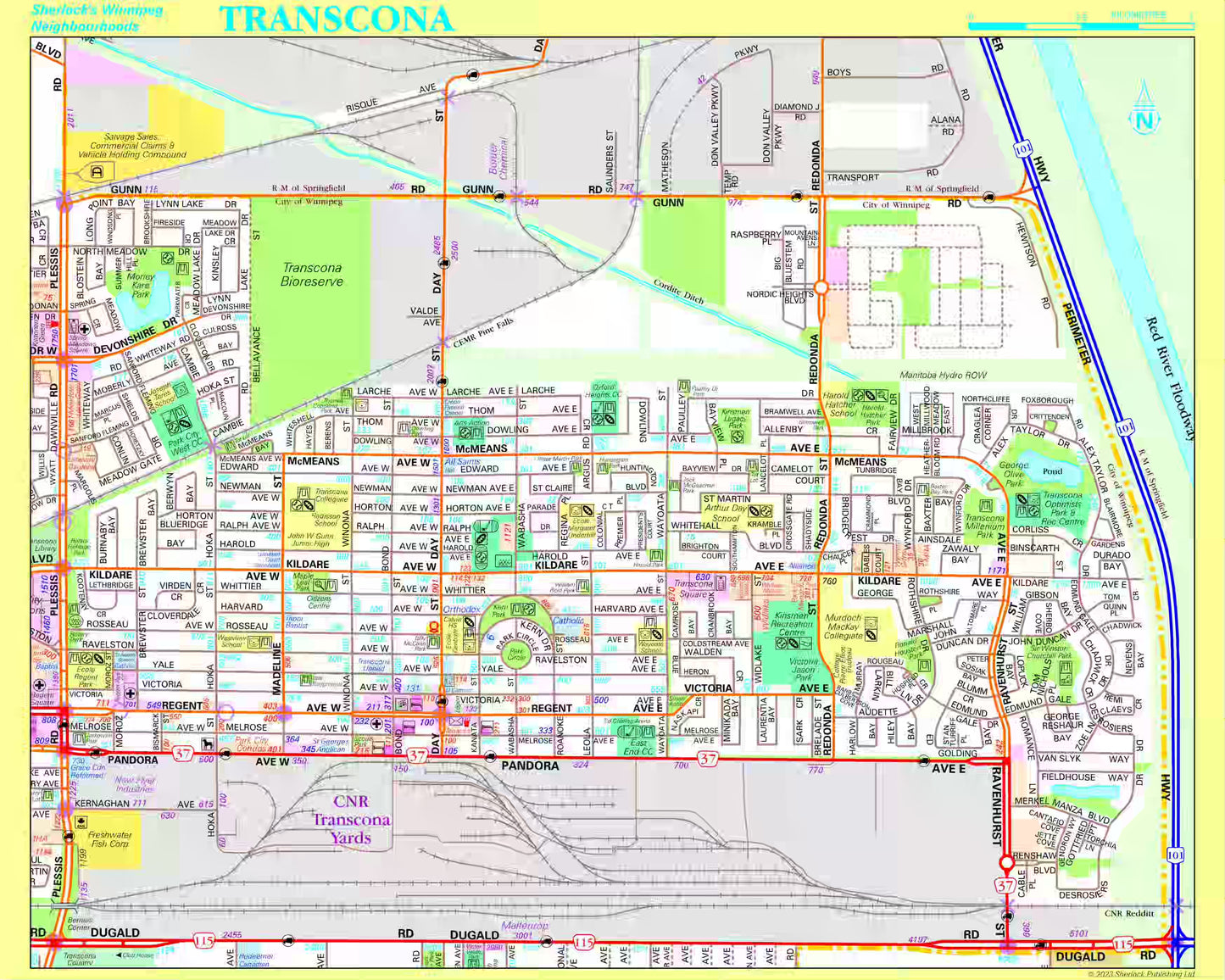 Winnipeg Neighbourhood Explorer Maps