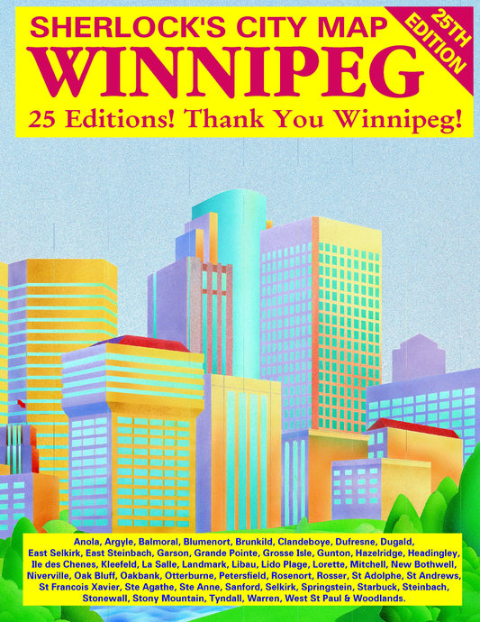 Winnipeg Spiral Bound City Atlas (Feb 2025)